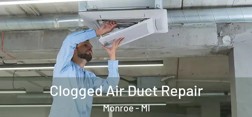 Clogged Air Duct Repair Monroe - MI